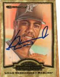 Autographed LIVAN HERNANDEZ 1997 ROOKIE Donruss Diamond King