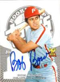 Autographed BOB BOONE 2005 TOPPS ROOKIE CUP CARD