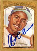 Autographed  WILTON GUERRERO 1997 ROOKIE Donruss Diamond King