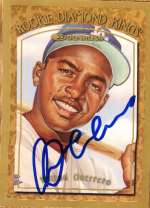 Autographed  WILTON GUERRERO 1997 ROOKIE Donruss Diamond King