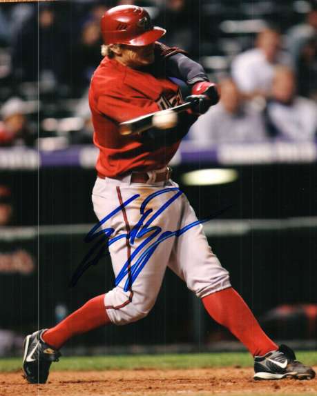 Autographed ERIC BYRNES 8X10 Arizona Diamondbacks Photo