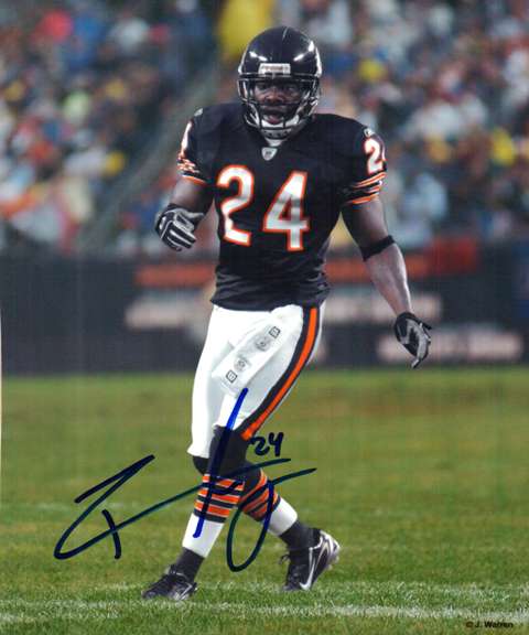 Autographed 8X10 Photo - RICKY MANNING JR Chicago Bears