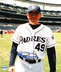 AUTOGRAPHED MIKE MATTHEWS  SD Padres photo