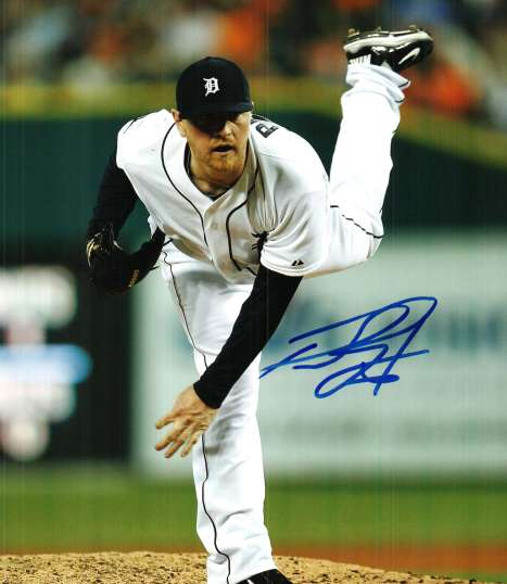 AUTOGRAPHED  photo DAVID PURCEY Detroit Tigers
