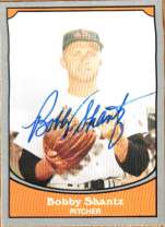 Signed BOBBY SHANTZ Pacific Legends Card