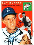 Autographed RAY MURRAY 1954 Topps Archive card