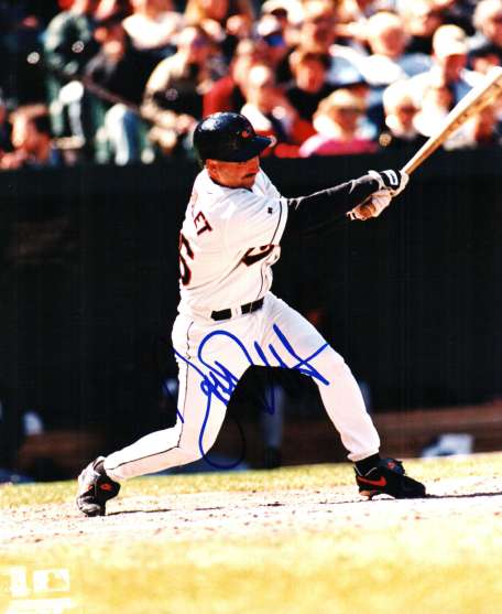 AUTOGRAPHED  photo JEFF REBOULET Baltimore Orioles