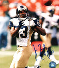 AUTOGRAPHED YO MURPHY photo St Louis Rams