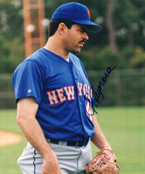 AUTOGRAPHED ARMANDO REYNOSO New York Mets photo