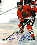 Autographed JASON WILLIAMS Photo Chicago  Blackhawks