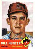 Autographed  BOLLY HUNTER 1953 Topps Archives Card