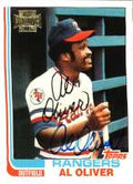 AL OLIVER Autographed 2002 Topps Archive Card