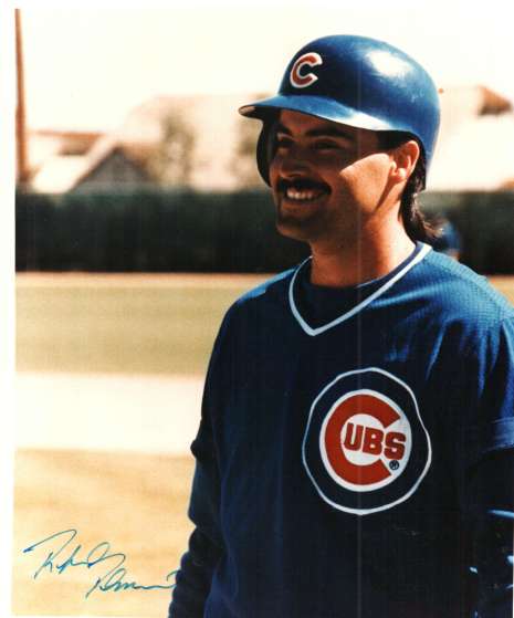 AUTOGRAPHED RAFAEL PALMEIRO Chicago Cubs Photo