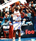 Autographed RODNEY ROGERS Los Angeles Clippers Photo