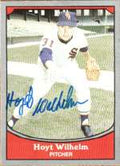 Signed HOYT WILHELM Chicago White Sox 1990 Pacific Legends Card