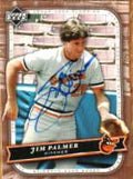 Autographed JIM PALMER 2005 UPPER DECK CLASSICS CARD