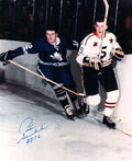 Autographed PETE STEMKOWSKI  Maple Leafs  photo