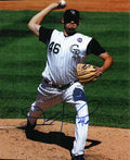 AUTOGRAPHED JASON HAMMEL Colorado Rockies Photo