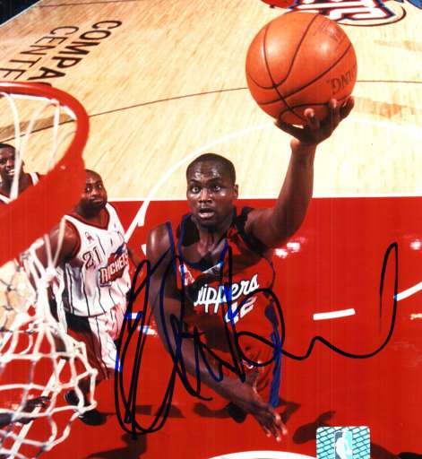 Autographed ELTON BRAND Los Angeles Clippers Photo
