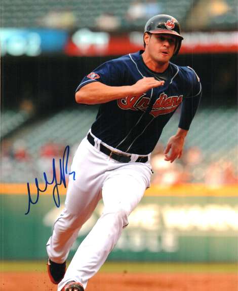 AUTOGRAPHED MATT LAPORTE 8X10 photo  Cleveland Indians