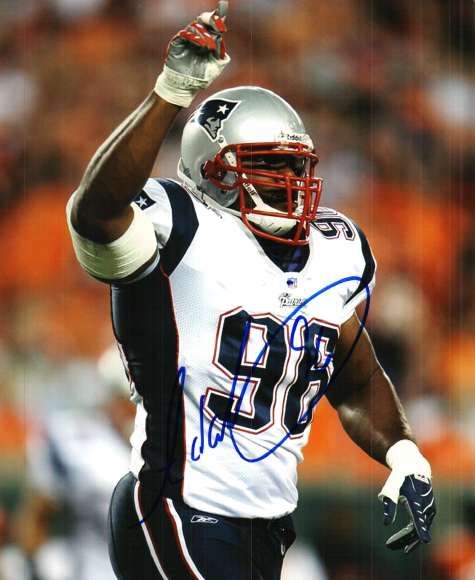 AUTOGRAPHED ADALIUS THOMAS 8X10 New England Patriots photo