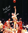 Autographed DARRELL IMHOFF Los Angeles Lakers Photo