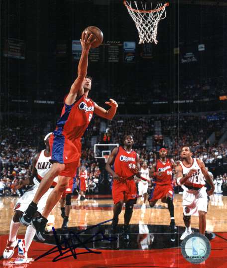Autographed MARKO JARIC Los Angeles  Clippers Photo