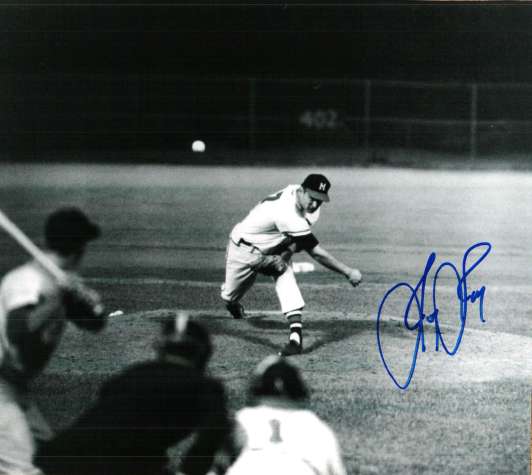 AUTOGRAPHED JOEY JAY MILWAUKEE Braves photo
