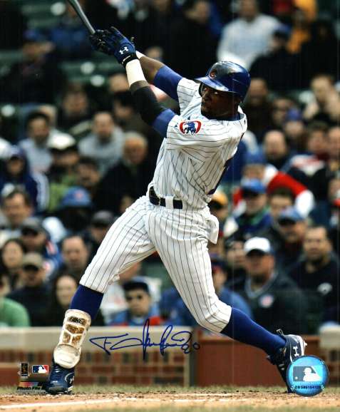 AUTOGRAPHED FELIX PIE Chicago Cubs Photo
