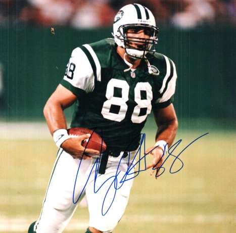 Autographed ANTHONY BECHT New York Jets photo