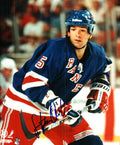 Autographed STEPHANE QUINTAL New York Rangers Photo