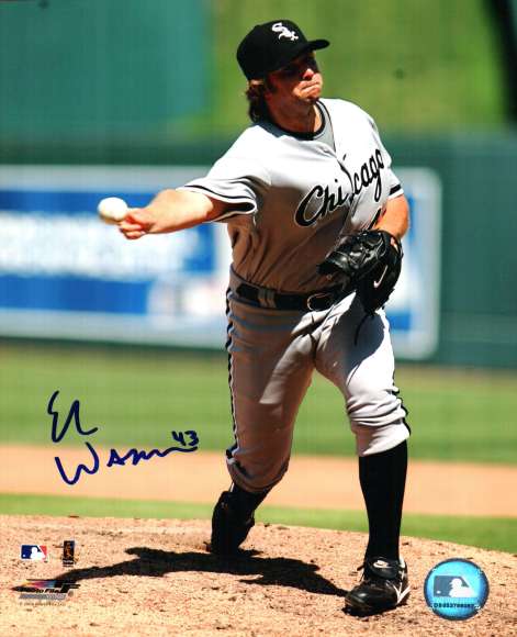 AUTOGRAPHED  photo EHREN WASSERMAN Chicago White Sox