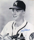 AUTOGRAPHED TAYLOR PHILLIPS MILWAUKEE Braves photo