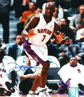 Autographed DEE BROWN Toronto Raptors photo
