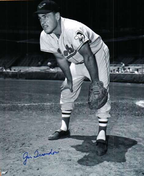 AUTOGRAPHED GUS TRIANDOS 8x10 photo  Baltimore Orioles