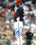 Autographed BRIAN BRUNEY Washington Nationals Photo