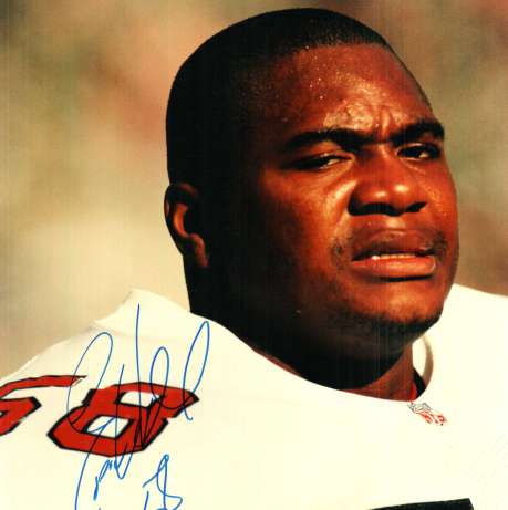 Autographed ERIC HILL photo Arizona Cardinals