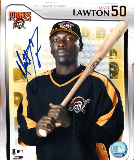 AUTOGRAPHED MATT LAWTON - Pittsburgh Pirates