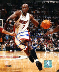 Autographed  LAMAR ODOM Miami Heat Photo