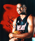 Autographed TIM JAMES Miami Heat Photo