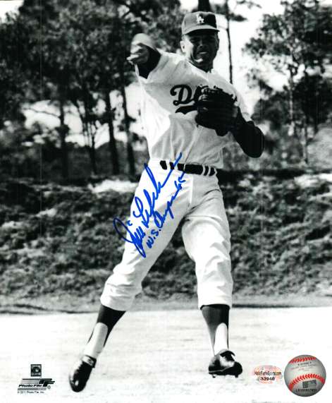 AUTOGRAPHED JIM LEFEBVRE 8x10 Los Angeles Dodgers photo