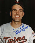 AUTOGRAPHED JIM PERRY -  Minnesota Twins photo