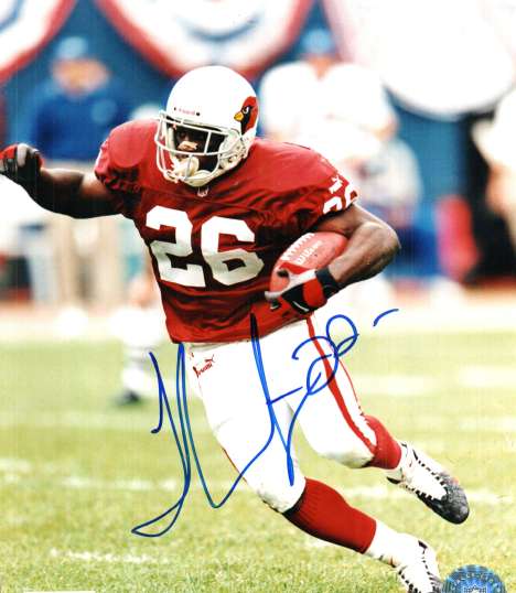 Autographed THOMAS JONES photo Arizona Cardinals
