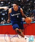 Autographed JARED JEFFRIES Washington Wizards Photo