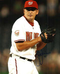 Autographed  JOHN LANNAN Washington Nationals Photo