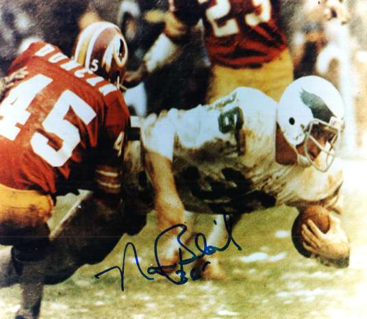 Autographed NORM BULAICH 8X10  Photo - Philadelphia Eagles