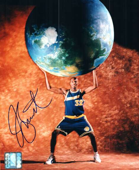 AUTOGRAPHED JOE SMITH Golden State Warriors