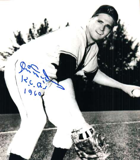 AUTOGRAPHED JIM MCMANUS photo  -  Oakland A's