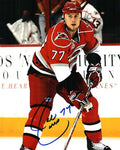 AUTOGRAPHED JOE CORVO 8X10  photo CAROLINA HURRICANES