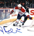 Autographed RICHARD ZEDNICK Montreal Canadiens Photo